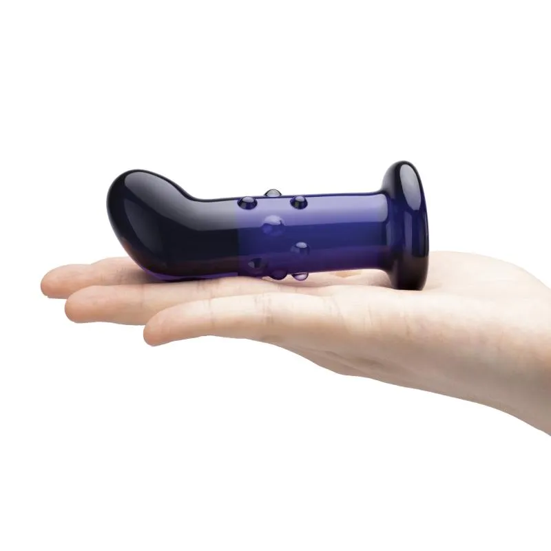 Glas - Rechargeable Remote Controlled Vibrating Dotted  G-Sp
