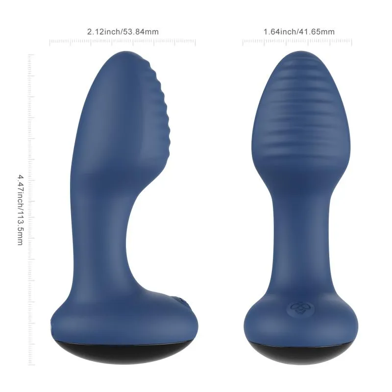 HoneyPlayBox - Frenzy-Drucksensor App-gesteuerter Rotierender Butt Plug