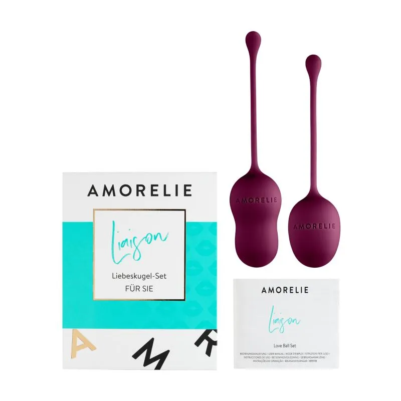 AMORELIE »Liaison 2.0« Rot Liebeskugel-Set