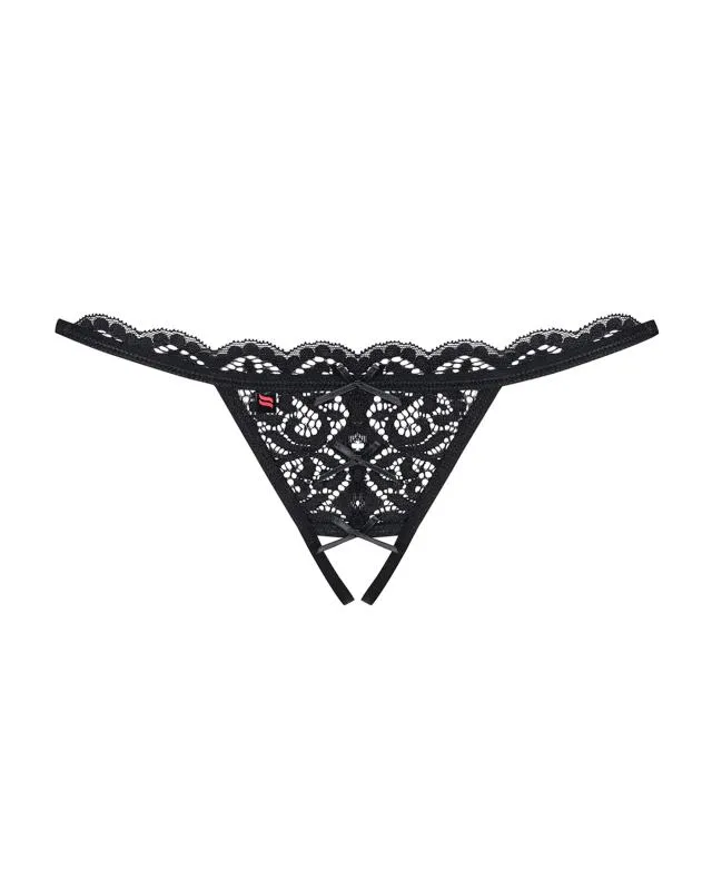 Tanga mit offenem Intimbereich