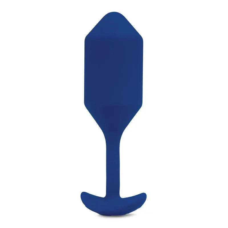 B-Vibe - Vibrating Snug Plug 4 (XL) Navy