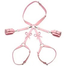 Bondage Harness mit Schleifen M/L - Rosa Bondage Harness mit Schleifen M/L - Rosa