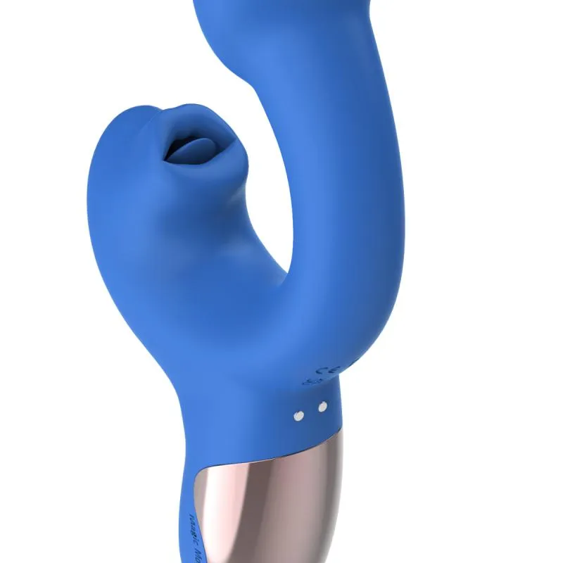 Magic Motion – Magic Ponder Vibrator mit Lick & G-Punkt Funktion – Blau