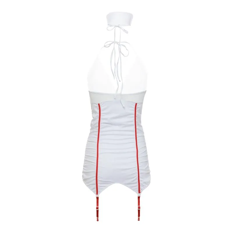 Christine - Rollenspiel-Outfit Healing Heartbreaker - weiß- S/M