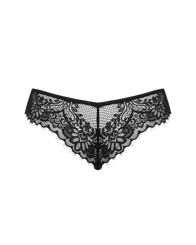Spitzen-Schwarze Unterhose