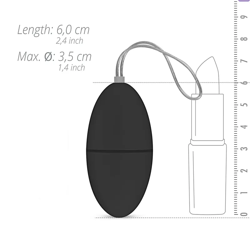 EasyToys Vibro-Ei mit Fernbedienung