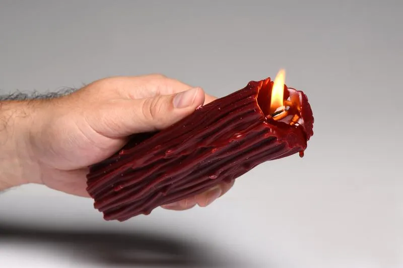 Master Series - Dorn-Tropfkerze - Rot