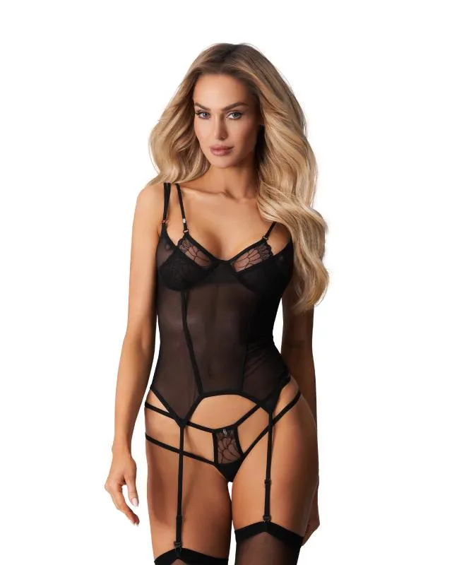 Obsessive – Arrowel Korsett – Schwarz