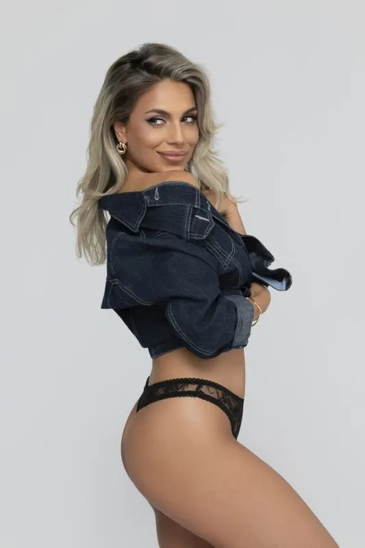 Christine - Schrittlose Panty Tara - Schwarz