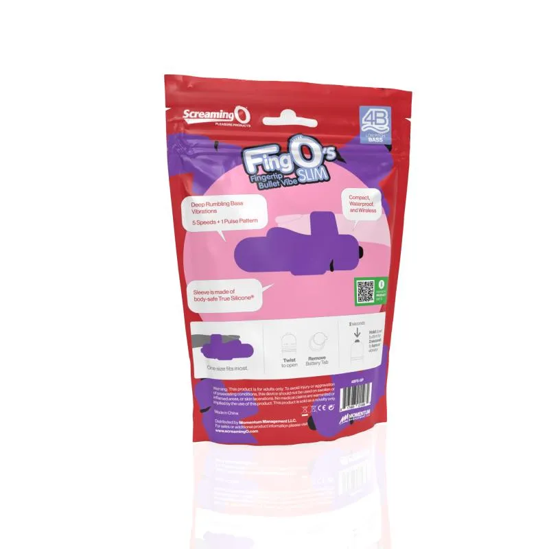 The Screaming O - 4B FingO SlimGrape