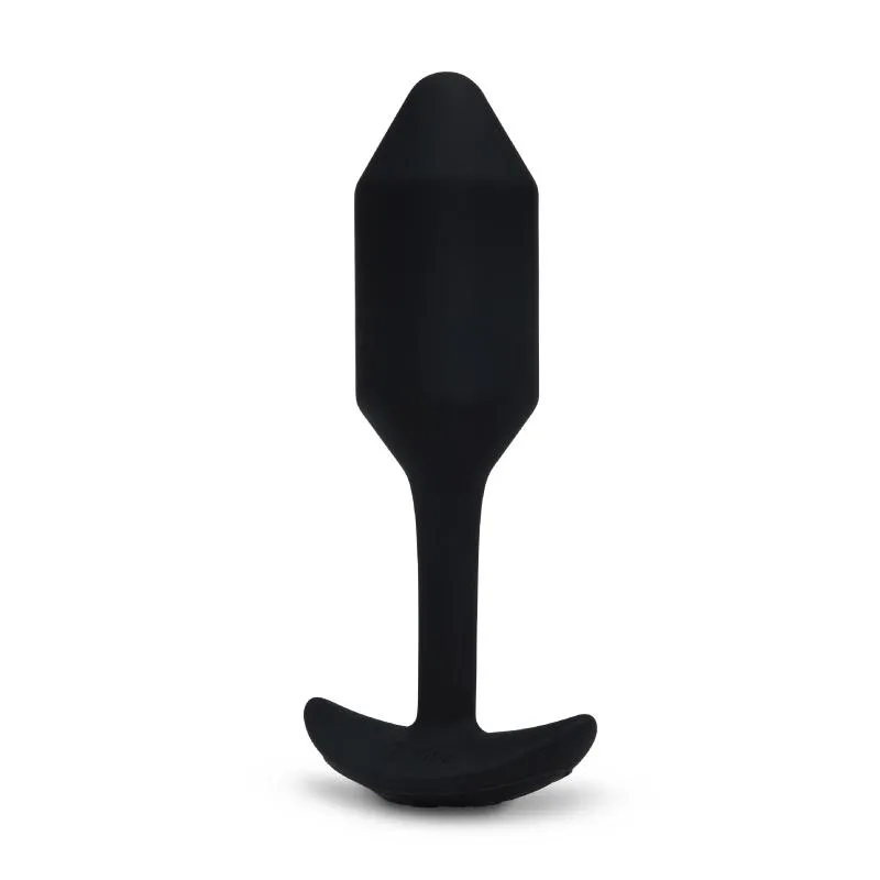 B-Vibe - Vibrating Snug Plug 2 (M) Black
