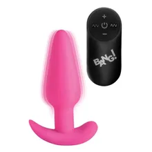 BANG! - Vibrations-Buttplug mit Fernbedienung - Rosa BANG! - Vibrations-Buttplug mit Fernbedienung - Rosa