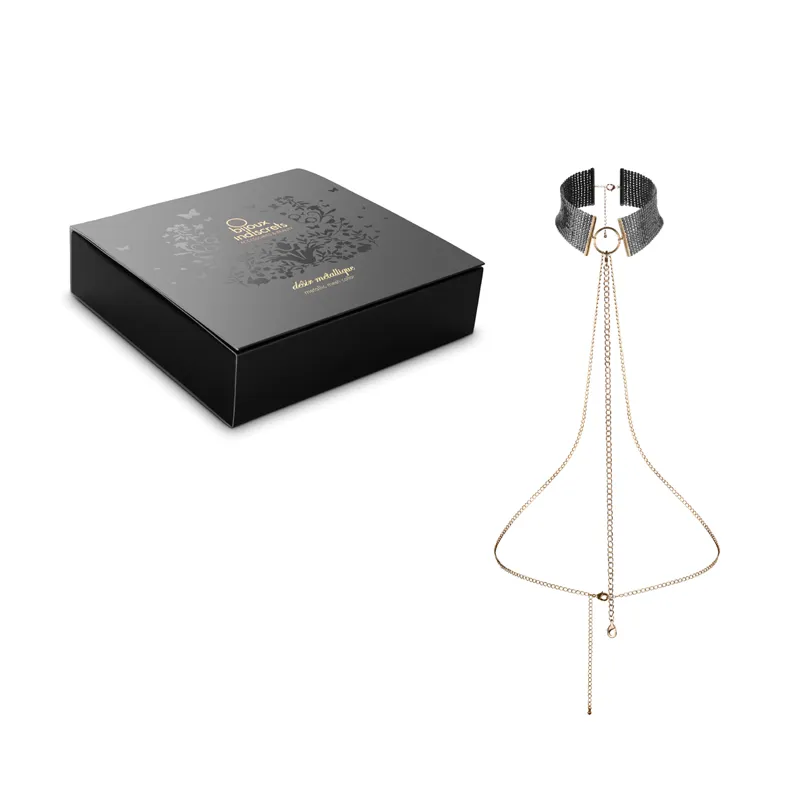 Bijoux Indiscrets – DÉSIR MÉTALLIQUE Halsband – Bondage-Ring