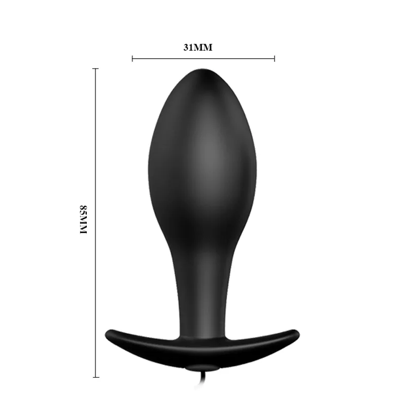 Pretty Love Analplug mit Vibration