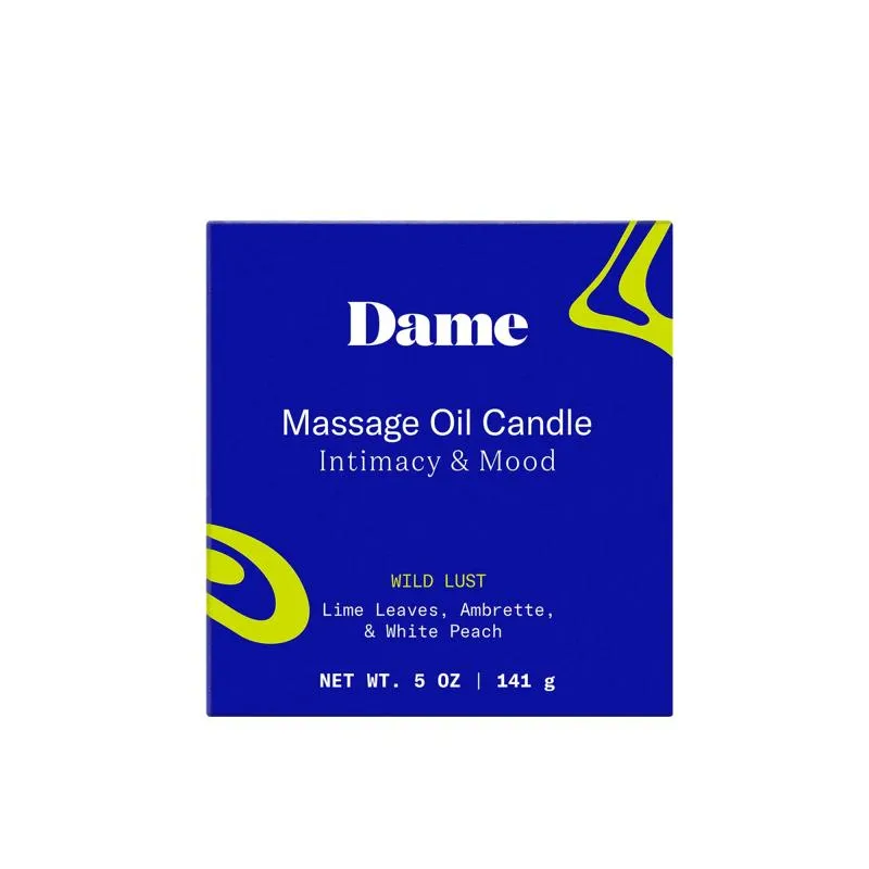 Dame - Massageöl Kerze Wilde Lust Limette