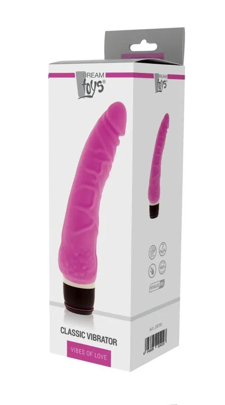 Classic Slim Vibrator in Pink