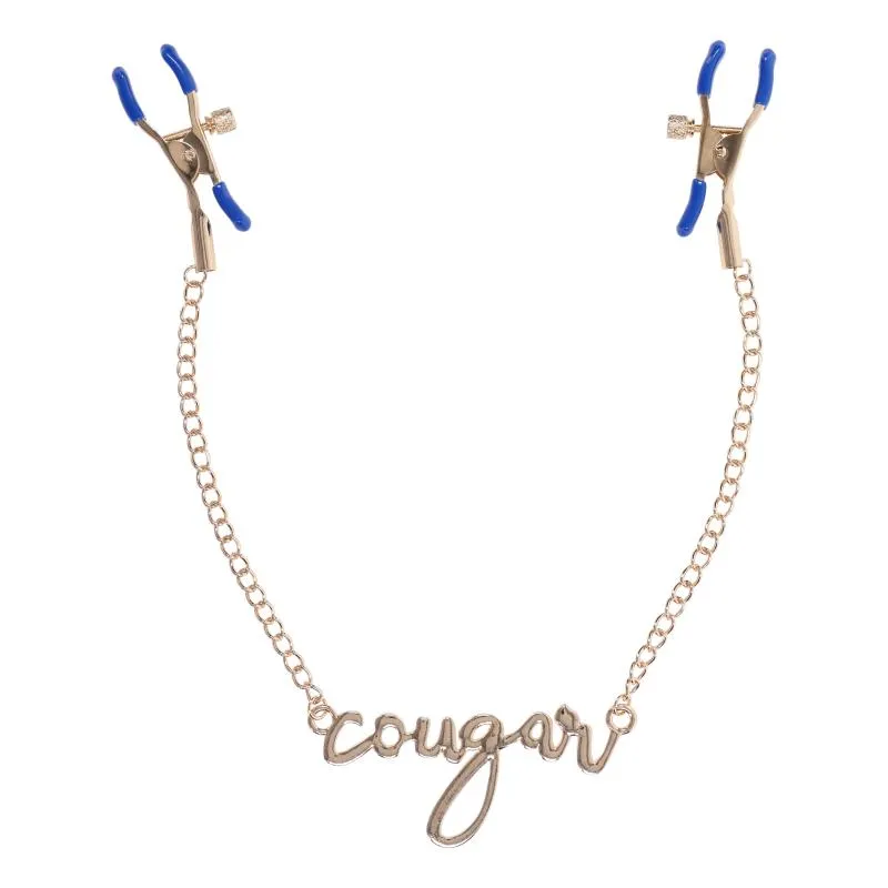 Sportsheets - Cougar Brustwarzenklemmen - Gold