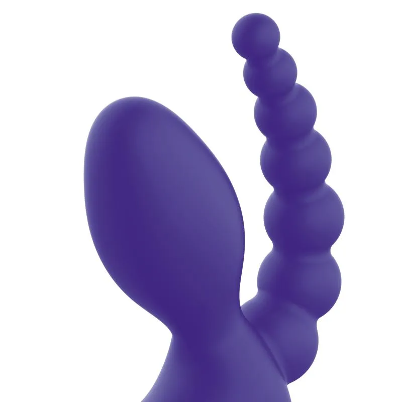 Pegasus - 7? Remote Control Strapless D.P. Silicone Strap on