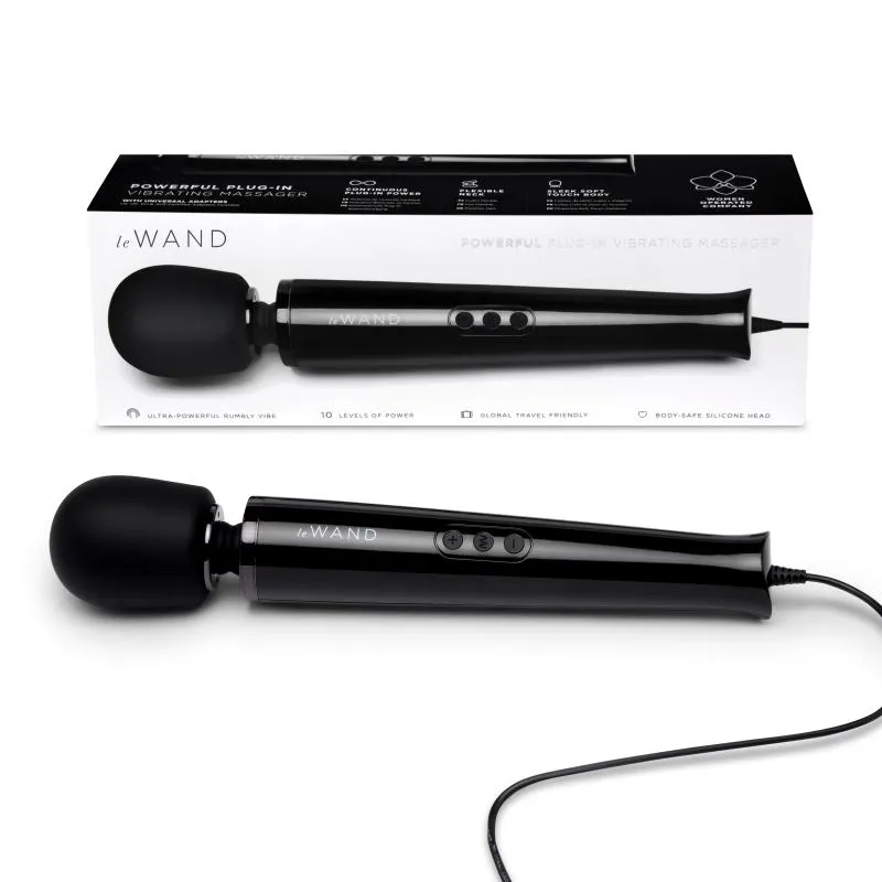 B-Vibe - Le Wand Plug-In - Schwarz