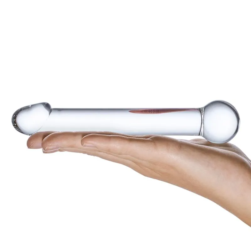 Glas - Realistic Head Glass Dildo
