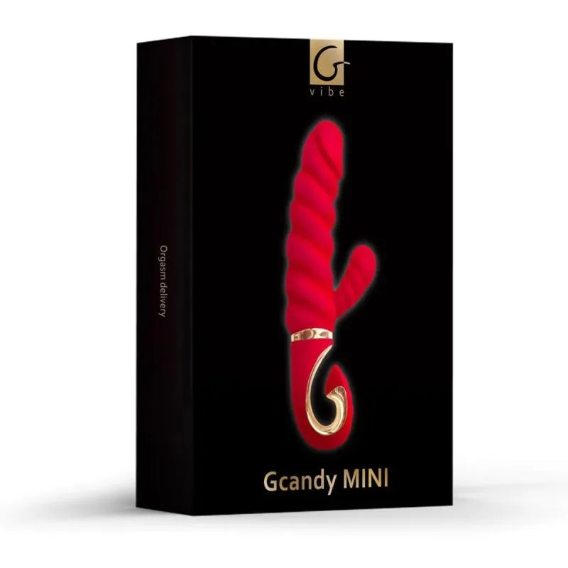 G-Vibe – GCANDY MINI Dual Motor Vibrator – Rot