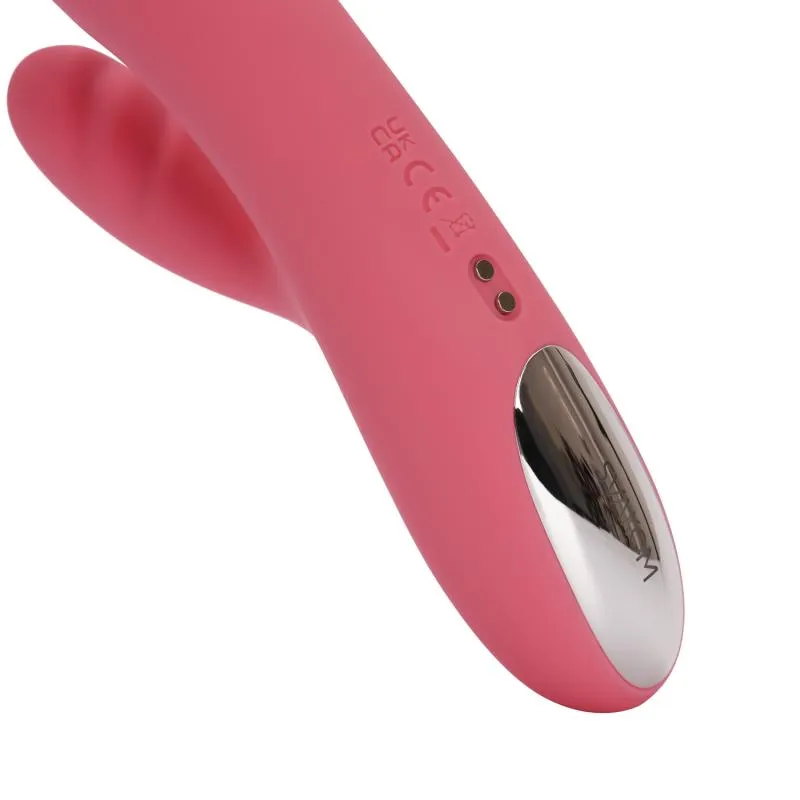 SVAKOM - Avery Stoßender Rabbit Vibrator - Erdbeerrosa