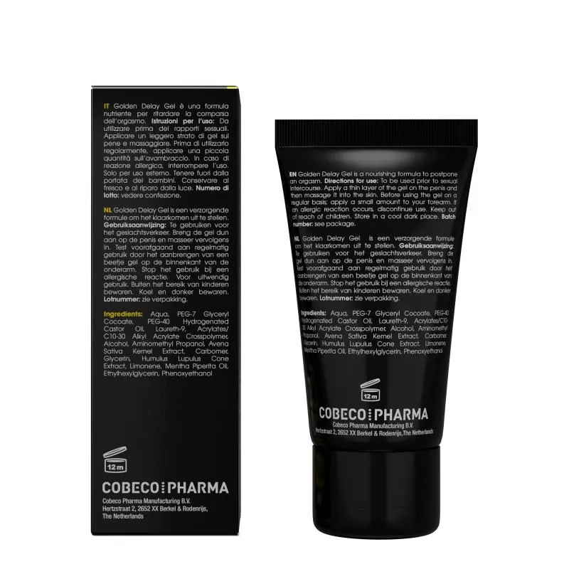 Big Boy Golden Delay Gel