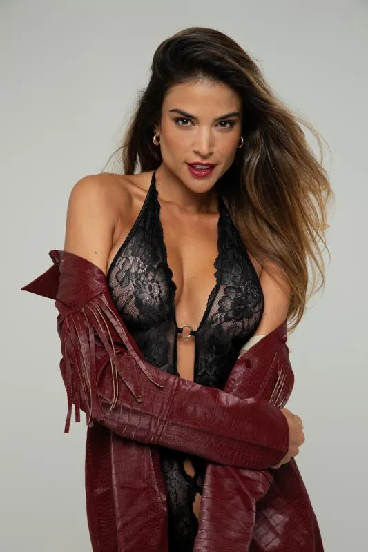 Christine - Schrittfreier Body Basic Instinct - Schwarz