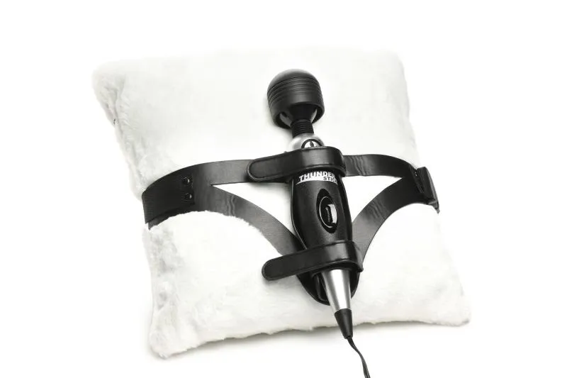 XR Brands - Thunder Strap Wand Oberschenkel-Harness - Schwarz