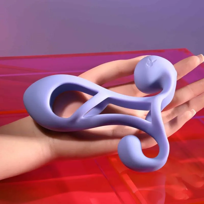 Playboy - Fantasy Cage Wearable Vibrator - Lavendel