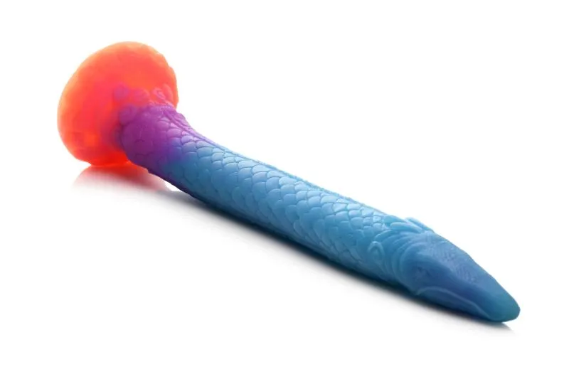Glow-in-the-Dark Dragon Silikon Anal Dildo
