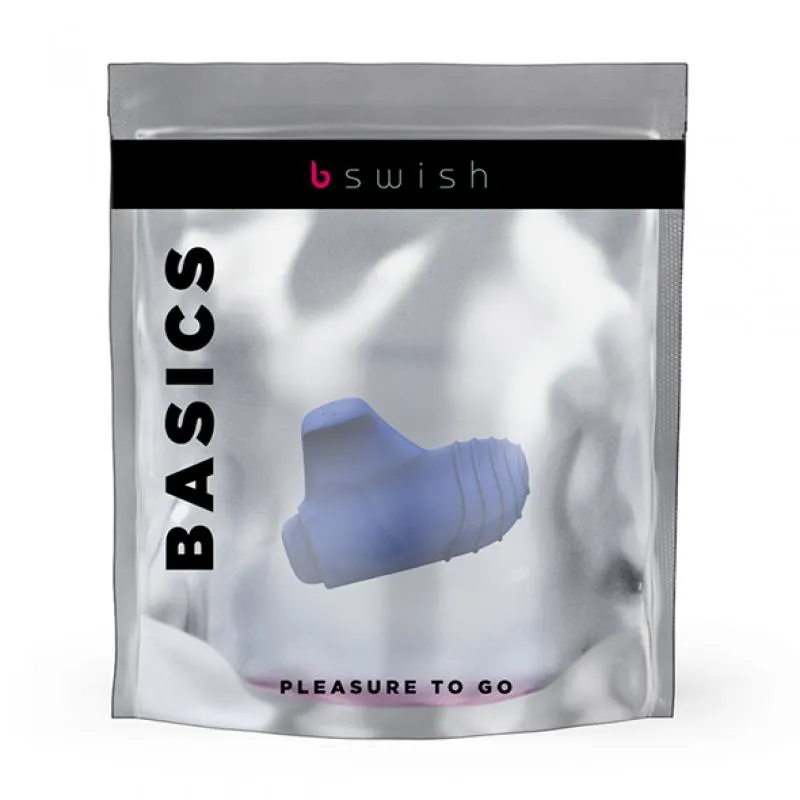 Bteased Fingervibrator - Blau mit Strukturierter Spitze
