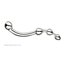 Njoy Fun Wand - G-Punkt/Prostata Dildo - Silber Njoy Fun Wand - G-Punkt/Prostata Dildo - Silber