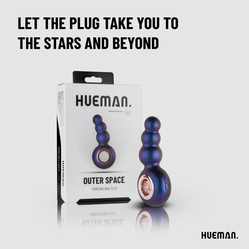 Hueman »Outer Space« Analplug mit Vibration