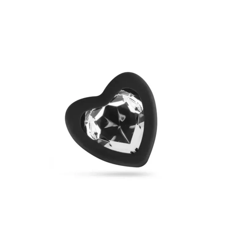 Analkplug Diamant - Schwarz