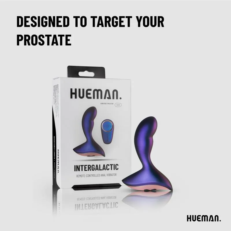 Hueman »Intergalactic« Analvibrator mit Fernbedienung
