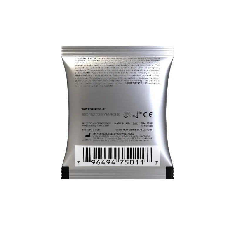 System JO - Sachet Xtra Silky 5 ml