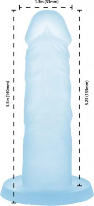 Addiction - Cocktails Silikon-Dildo - Blaue Lagune