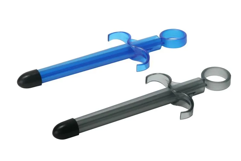 Trinity Vibes – Gleitmittel-Applikator-Set – Blau (3er-Pack)