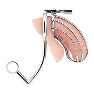 Blueline - Cock Cage With Anal Stimulator Blueline - Cock Cage With Anal Stimulator