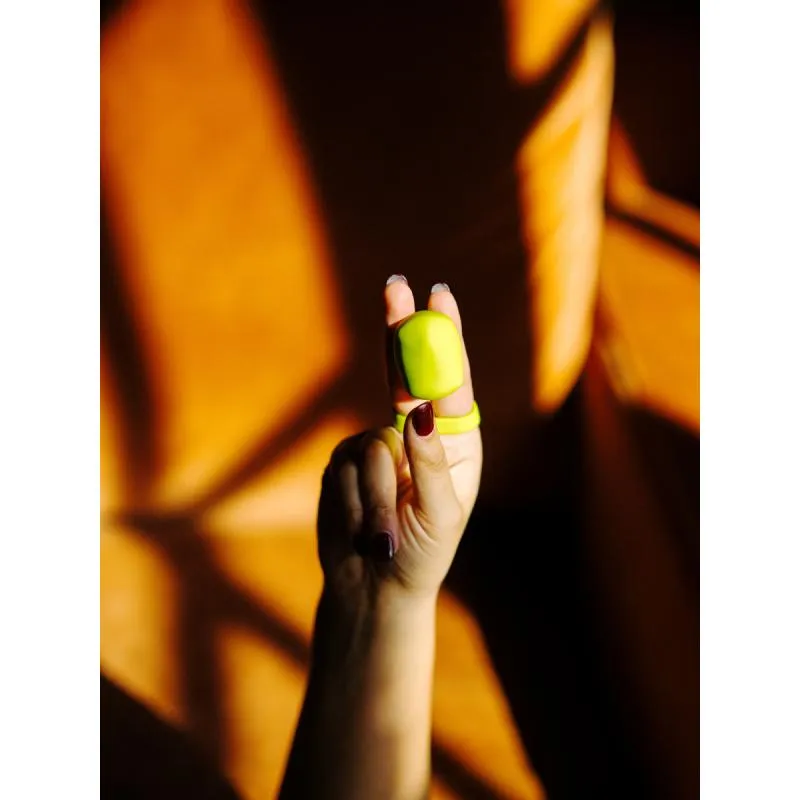 Dame - Fin Finger-Vibrator - Citrus