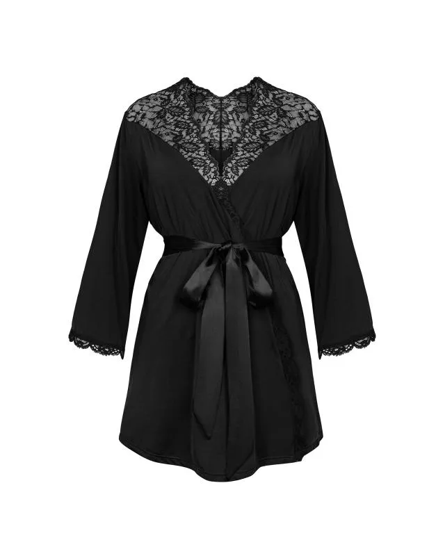 Obsessive - Bellastia Kimono - Schwarz