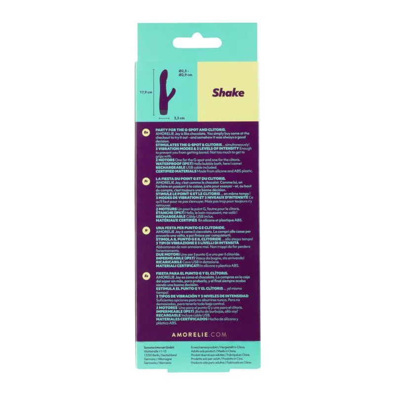 AMORELIE Joy »Shake« Rabbit-Vibrator
