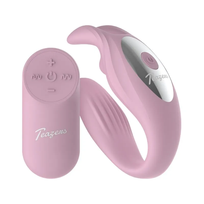 Teazers – Bunny Paarvibrator mit Fernbedienung – Rosa