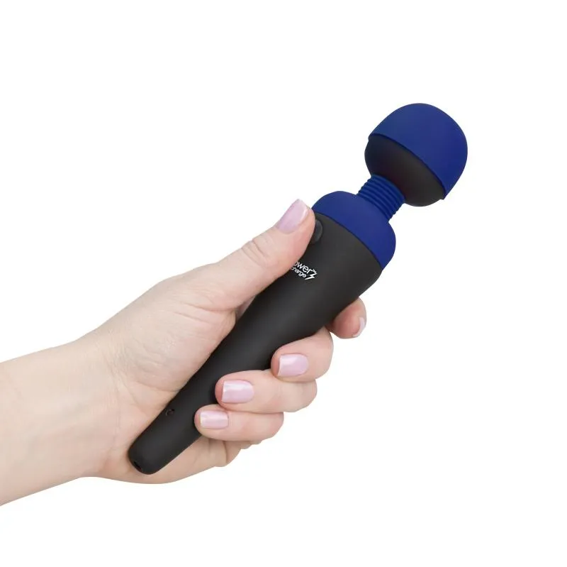 Palm Power – Personal Massager Wand Vibrator - Blau