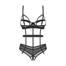 Obsessive - Freedom Euridia Schrittloser Body - Schwarz Obsessive - Freedom Euridia Schrittloser Body - Schwarz