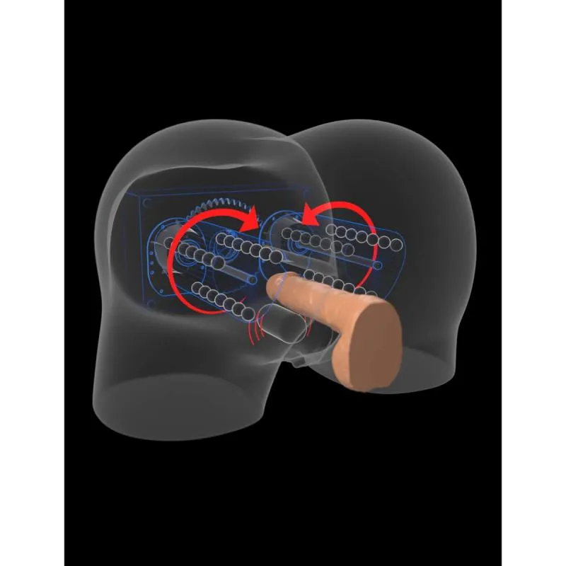 PDX Elite - Milk Me Silly Masturbator - Dual Motor