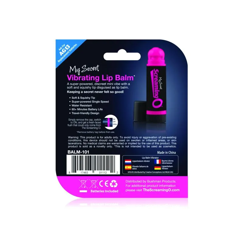 The Screaming O - Vibrating Lip Balm
