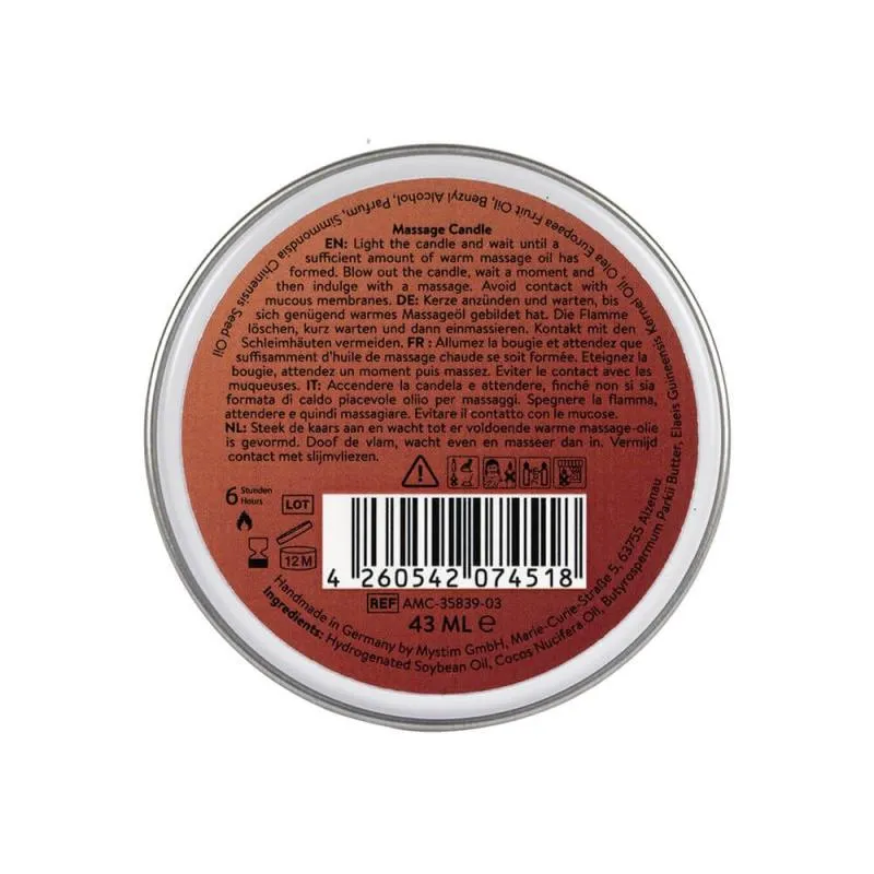 AMORELIE Care »Vanilla & Sandalwood« Massagekerze