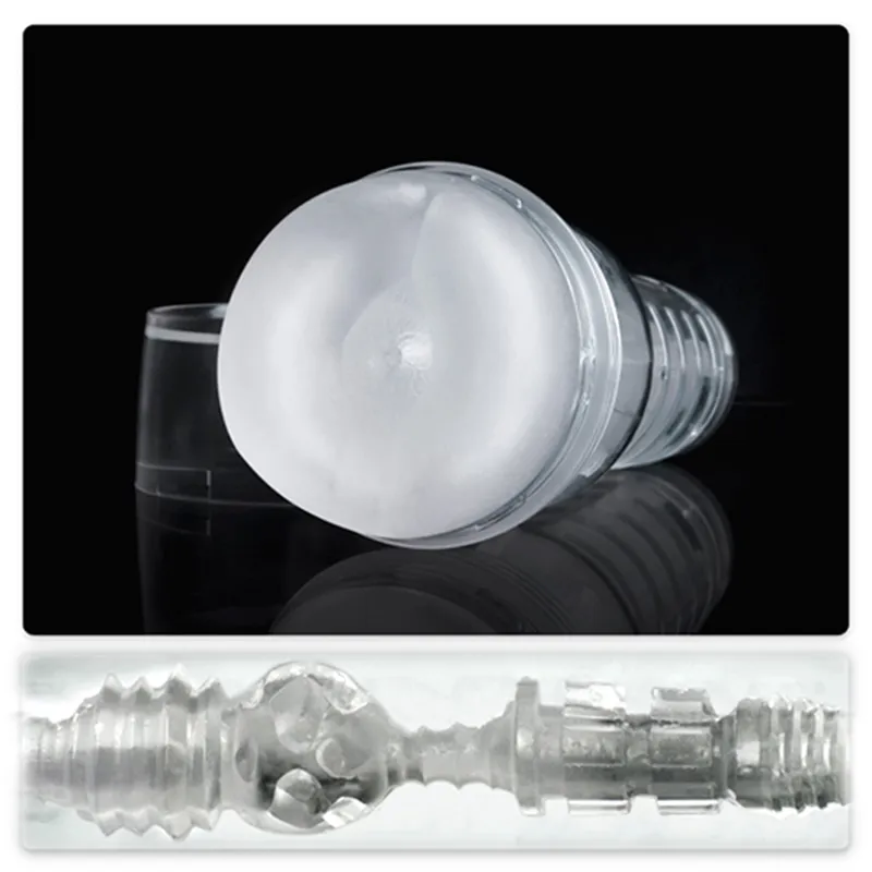 Fleshlight – Ice Butt Crystal Masturbator – Transparent